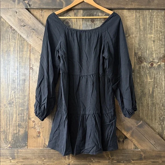 AMADI x ANTHROPOLOGIE Tencel Tiered Dress - Picture 4 of 8